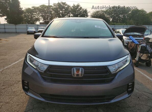 5FNRL6H80PB032941 2023 HONDA ODYSSEY Gray წინა ხედი