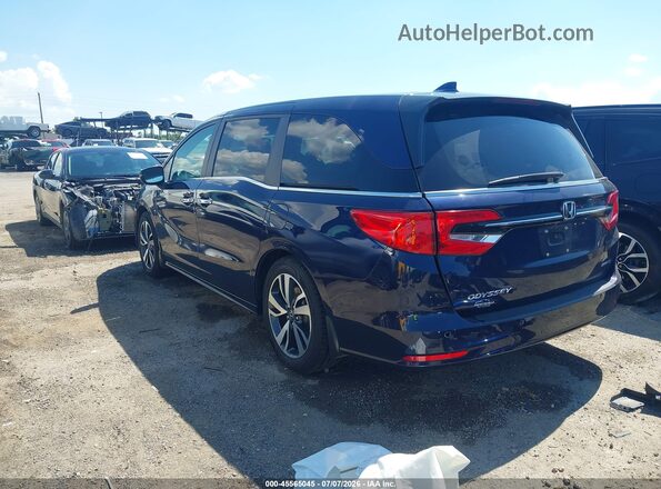 5FNRL6H80PB045169 2023 HONDA ODYSSEY Blue Tył lewy