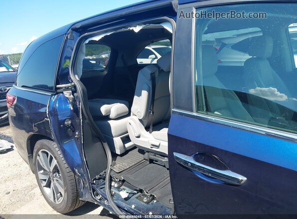 5FNRL6H80PB045169 2023 HONDA ODYSSEY Blue Widok z przodu
