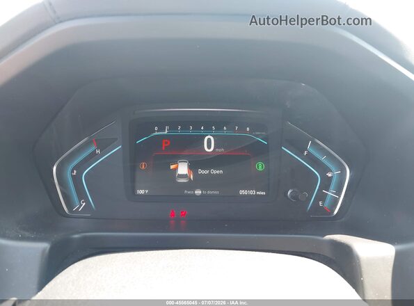 5FNRL6H80PB045169 2023 HONDA ODYSSEY Blue Widok tylnych siedzeń