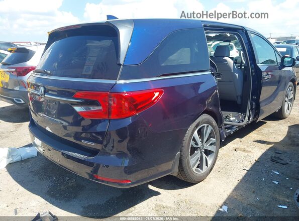 5FNRL6H80PB045169 2023 HONDA ODYSSEY Blue Tył prawy