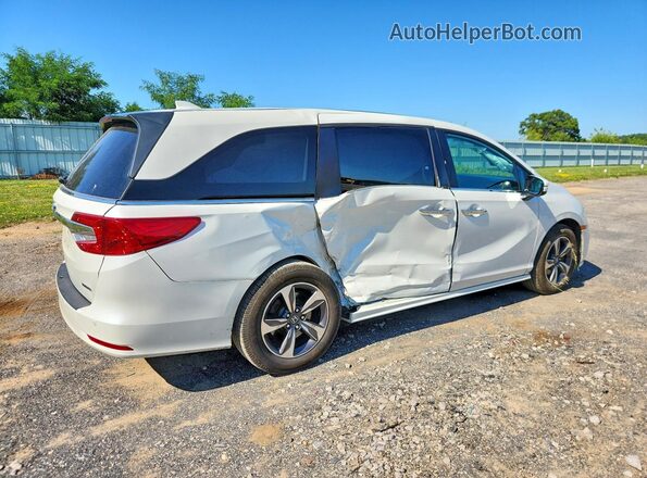 5FNRL6H81JB020837 2018 HONDA ODYSSEY White Tył prawy