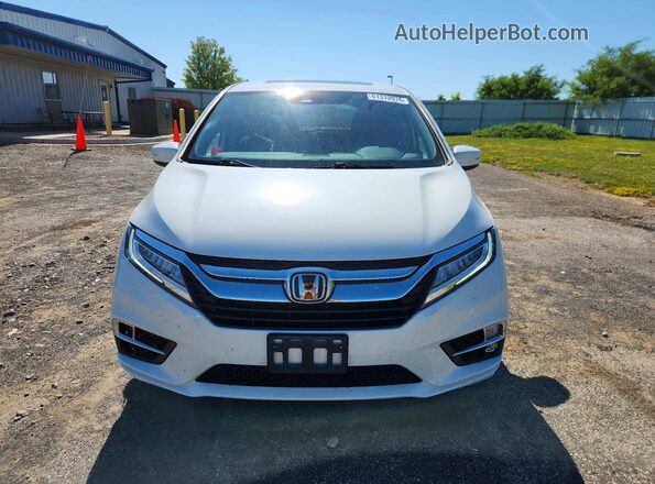 5FNRL6H81JB020837 2018 HONDA ODYSSEY White Widok z przodu