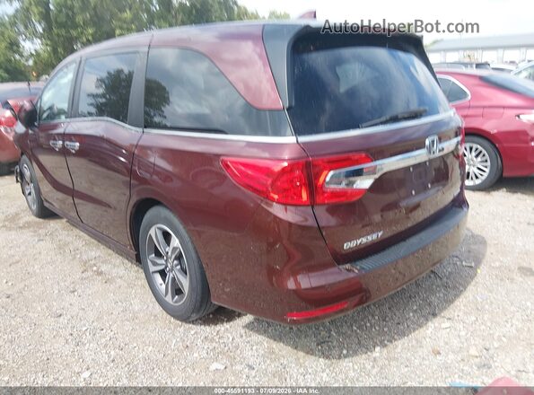 5FNRL6H81JB063171 2018 HONDA ODYSSEY Maroon უკანა მარცხენა