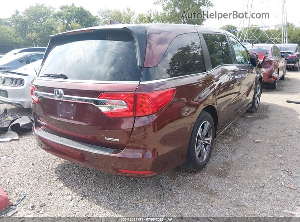 5FNRL6H81JB063171 2018 HONDA ODYSSEY Maroon უკანა მარჯვენა