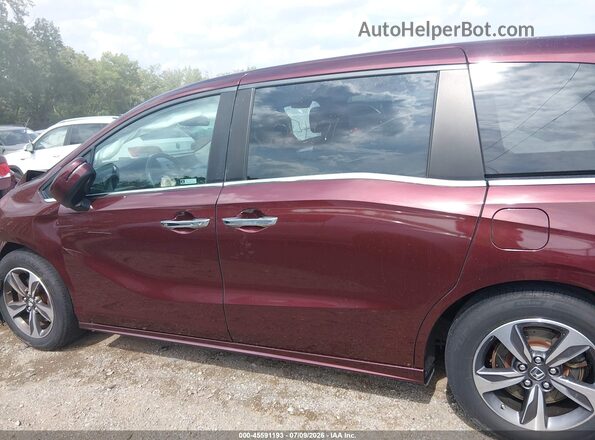 5FNRL6H81JB063171 2018 HONDA ODYSSEY Maroon სალონის 360-გრადუსიანი ხედი