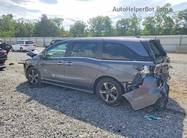5FNRL6H81KB037347 2019 HONDA ODYSSEY Gray Trasero izquierdo