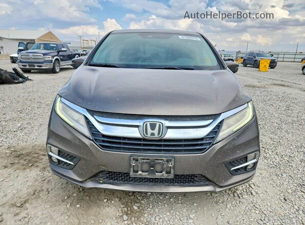 5FNRL6H81KB103296 2019 HONDA ODYSSEY Gray Vista frontal