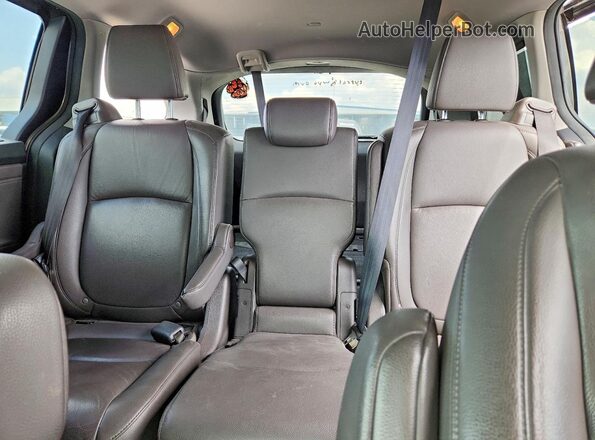 5FNRL6H81KB103296 2019 HONDA ODYSSEY Gray Vista de los asientos traseros
