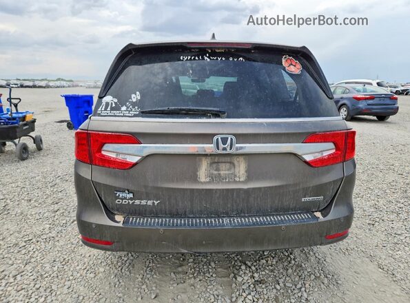 5FNRL6H81KB103296 2019 HONDA ODYSSEY Gray Vista trasera