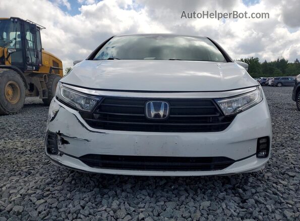 5FNRL6H81MB021653 2021 HONDA ODYSSEY White Widok z przodu