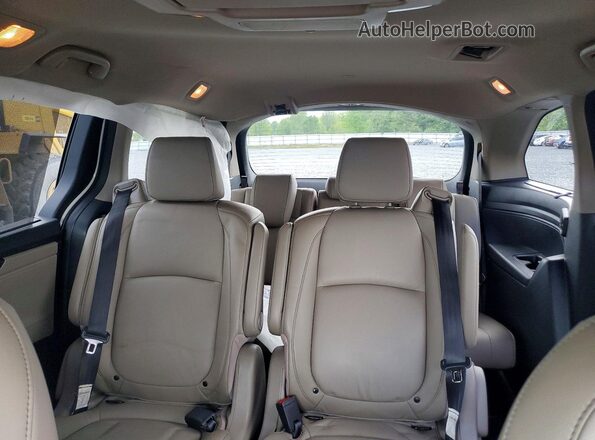 5FNRL6H81MB021653 2021 HONDA ODYSSEY White Widok tylnych siedzeń