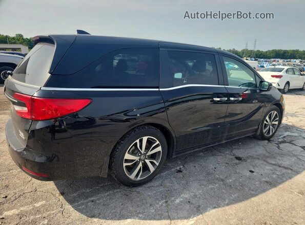 5FNRL6H81MB031339 2021 HONDA ODYSSEY Black Trasero derecho