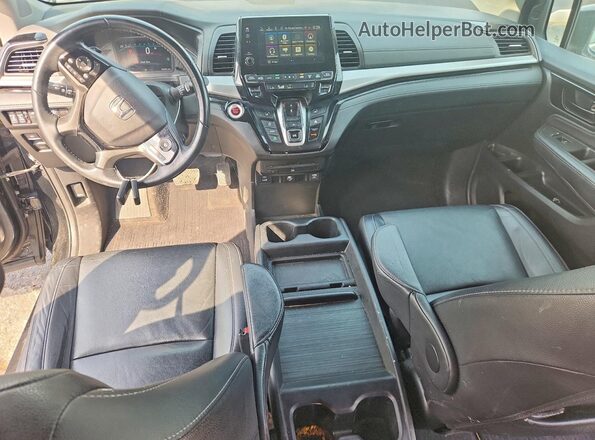 5FNRL6H81MB031339 2021 HONDA ODYSSEY Black Vista del salpicadero