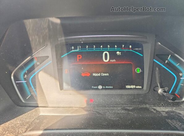 5FNRL6H81MB031339 2021 HONDA ODYSSEY Black Vista del cuadro de instrumentos