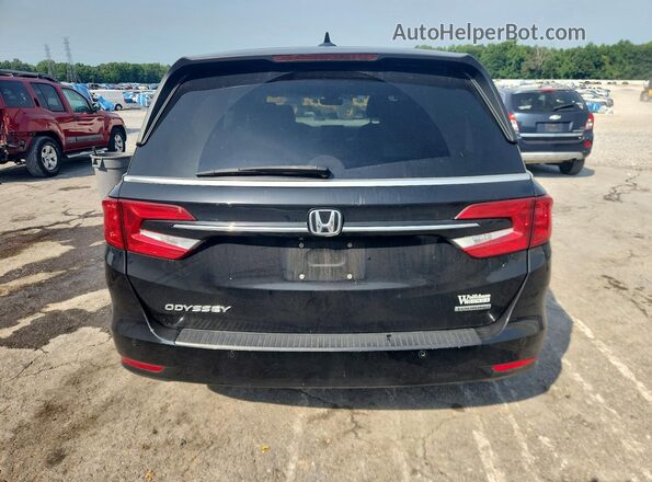 5FNRL6H81MB031339 2021 HONDA ODYSSEY Black Vista trasera