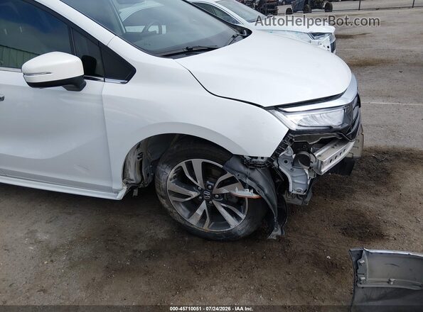 5FNRL6H81NB056484 2022 HONDA ODYSSEY White უკანა სალონის ხედი