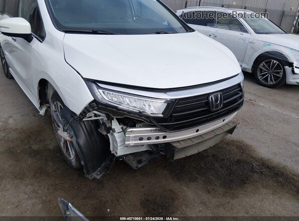 5FNRL6H81NB056484 2022 HONDA ODYSSEY White წინა ხედი
