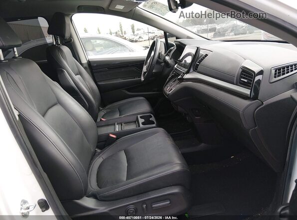 5FNRL6H81NB056484 2022 HONDA ODYSSEY White წინა სალონის ხედი