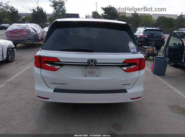 5FNRL6H81NB056484 2022 HONDA ODYSSEY White 