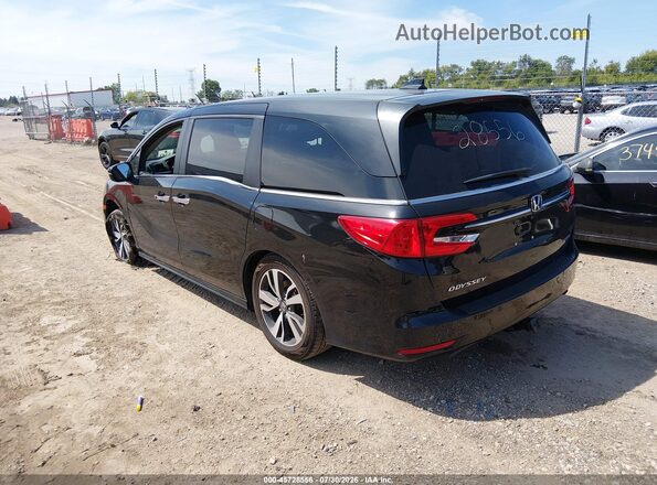 5FNRL6H81PB008583 2023 HONDA ODYSSEY Black Trasero izquierdo