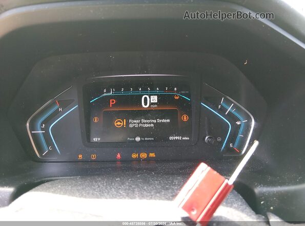 5FNRL6H81PB008583 2023 HONDA ODYSSEY Black Vista de los asientos traseros