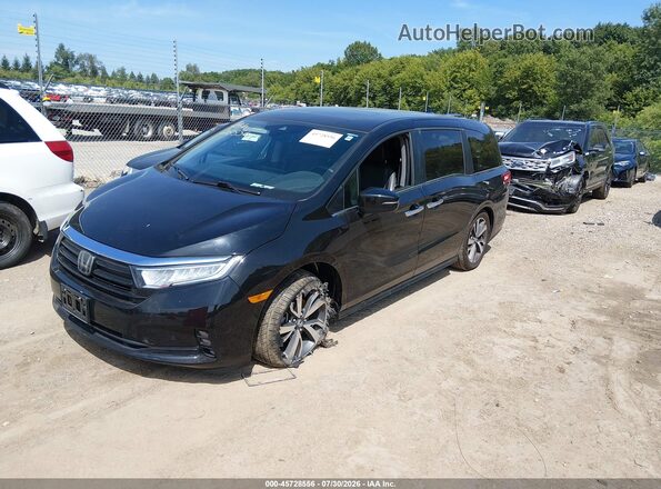 5FNRL6H81PB008583 2023 HONDA ODYSSEY Black Vista tres cuartos delantera izquierda