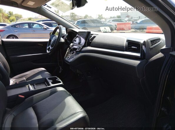 5FNRL6H81PB008583 2023 HONDA ODYSSEY Black Vista interior delantera