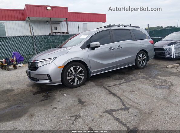 5FNRL6H81PB020698 2023 HONDA ODYSSEY Gray Przód lewy