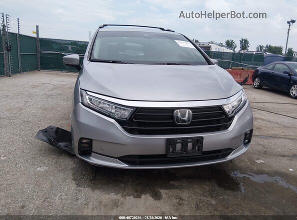 5FNRL6H81PB020698 2023 HONDA ODYSSEY Gray Widok zestawu wskaźników