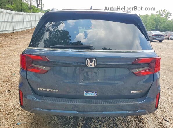 5FNRL6H81SB072292 2025 HONDA ODYSSEY Blue Հետևի տեսք