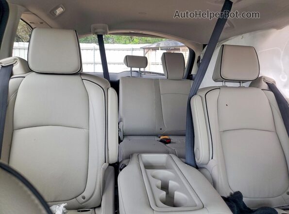5FNRL6H81SB072292 2025 HONDA ODYSSEY Blue Հետևի նստատեղերի տեսք