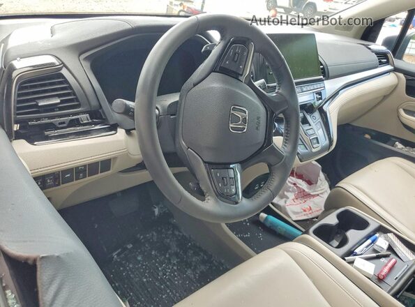 5FNRL6H81SB072292 2025 HONDA ODYSSEY Blue Առջևի վահանակի տեսք
