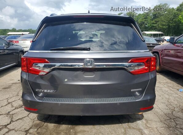 5FNRL6H82JB038389 2018 HONDA ODYSSEY Charcoal Հետևի տեսք