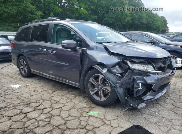 5FNRL6H82JB038389 2018 HONDA ODYSSEY Charcoal Առջևի աջ