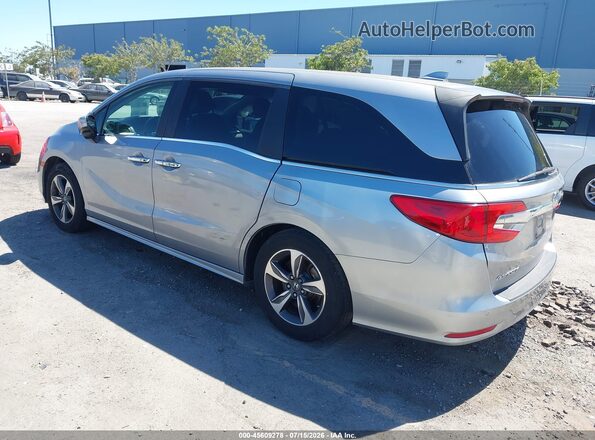 5FNRL6H82JB042507 2018 HONDA ODYSSEY Серебряный Задняя левая четверть
