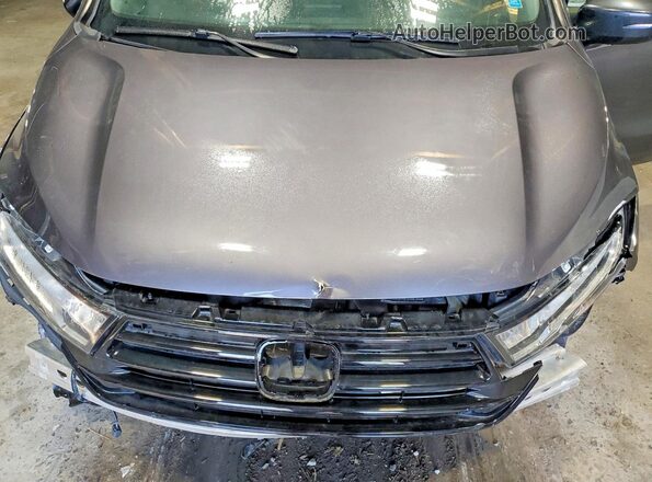 5FNRL6H82PB017910 2023 HONDA ODYSSEY Gray Vista del compartimento del motor