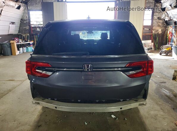 5FNRL6H82PB017910 2023 HONDA ODYSSEY Gray Vista trasera