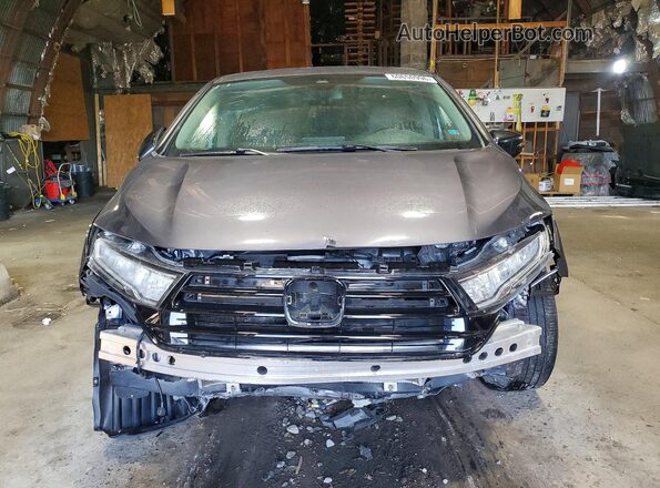 5FNRL6H82PB017910 2023 HONDA ODYSSEY Gray Vista frontal