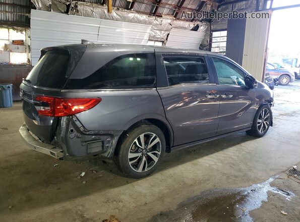 5FNRL6H82PB017910 2023 HONDA ODYSSEY Gray Trasero derecho