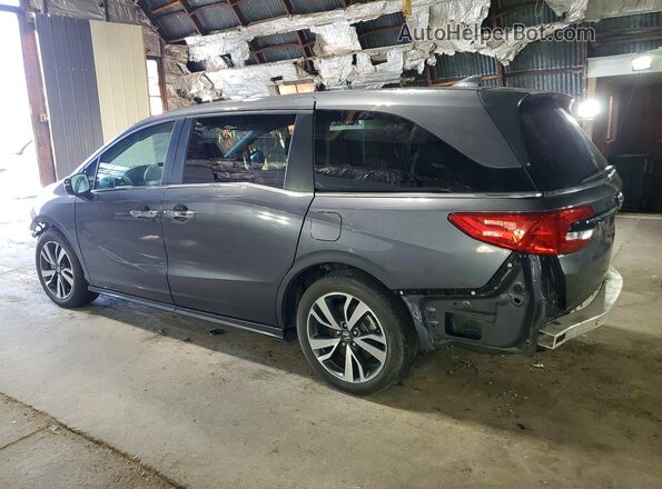 5FNRL6H82PB017910 2023 HONDA ODYSSEY Gray Trasero izquierdo
