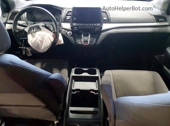5FNRL6H82PB017910 2023 HONDA ODYSSEY Gray Vista del salpicadero