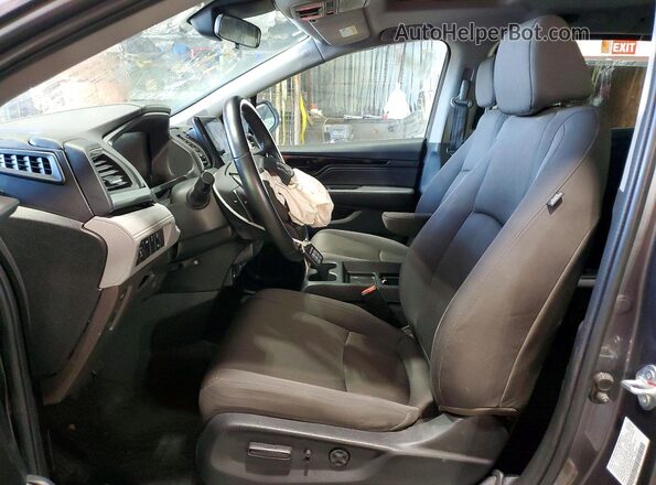 5FNRL6H82PB017910 2023 HONDA ODYSSEY Gray Vista interior delantera