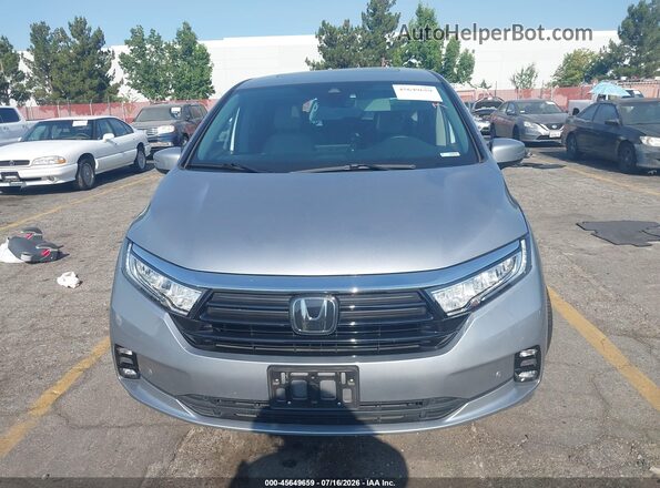 5FNRL6H82RB031180 2024 HONDA ODYSSEY Silver ხელსაწყოთა პანელის ხედი
