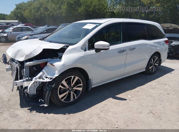 5FNRL6H83MB020522 2021 HONDA ODYSSEY White Передня ліва чверть