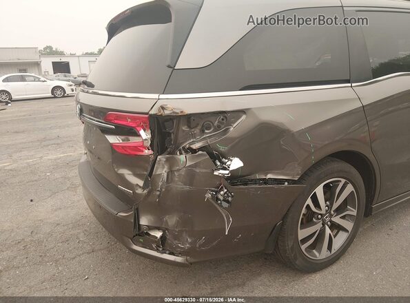 5FNRL6H83MB038826 2021 HONDA ODYSSEY Brown წინა ხედი