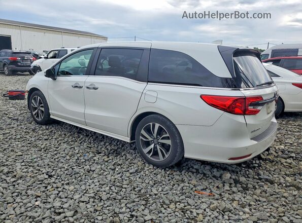 5FNRL6H83NB026077 2022 HONDA ODYSSEY White Trasero izquierdo