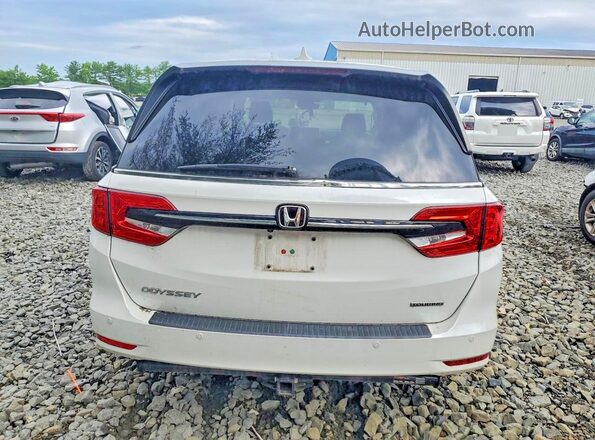 5FNRL6H83NB026077 2022 HONDA ODYSSEY White Vista trasera