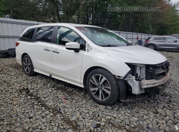 5FNRL6H83NB026077 2022 HONDA ODYSSEY White Delantero derecho