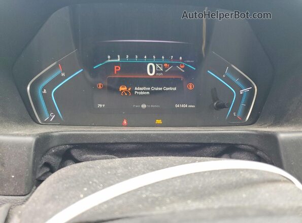 5FNRL6H83NB026077 2022 HONDA ODYSSEY White Vista del cuadro de instrumentos